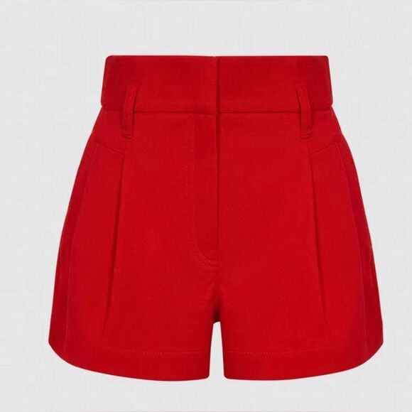 REISS Women's Red Shorts, US2 - Picture 5 of 11